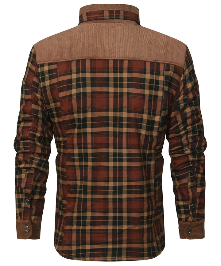 Wanderer | Men’s Checked Flannel-Lined Jacket