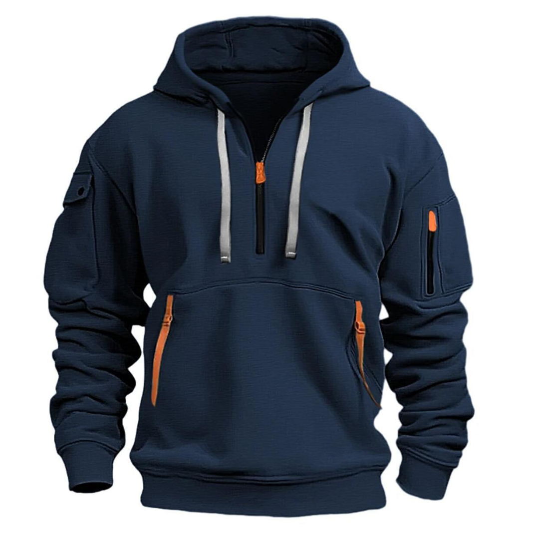 Samuel | Men's Casual Zip-Up Hoodie