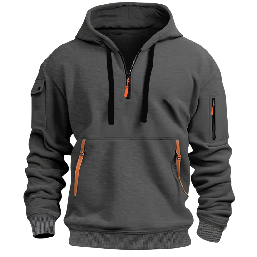 Samuel | Men's Casual Zip-Up Hoodie