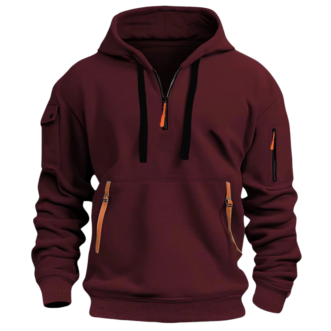 Samuel | Men's Casual Zip-Up Hoodie
