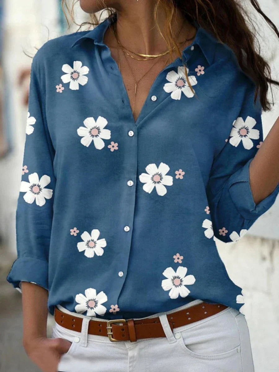 Diana | Floral Print Blouse