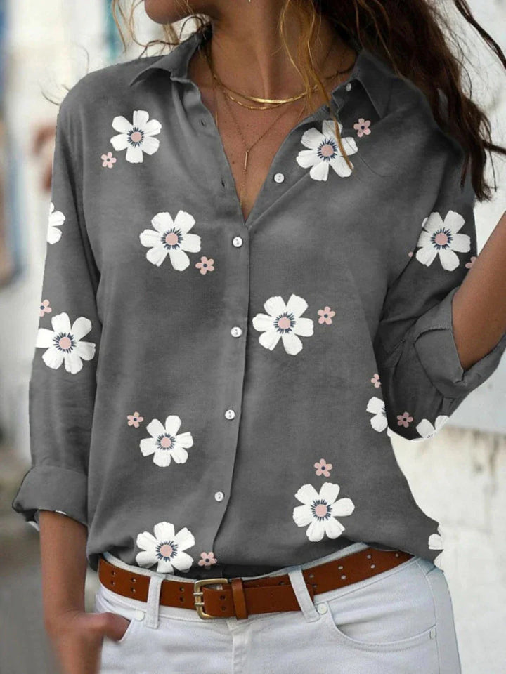 Diana | Floral Print Blouse