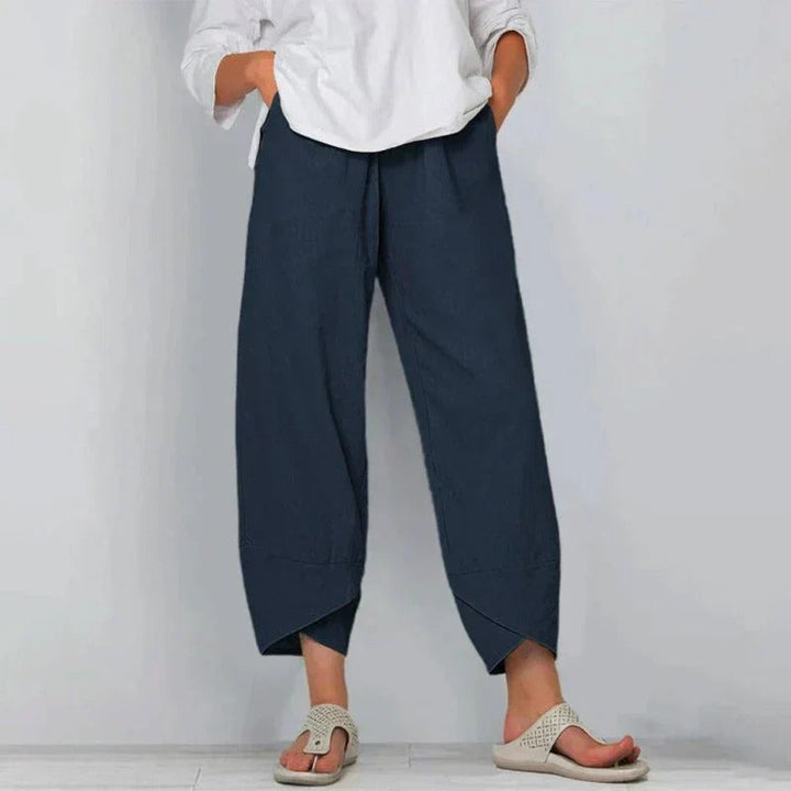 Elodie | Relaxed Cropped Summer Trousers