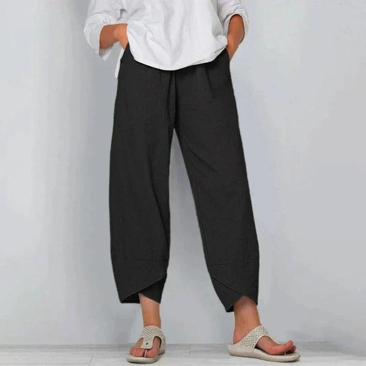 Elodie | Relaxed Cropped Summer Trousers
