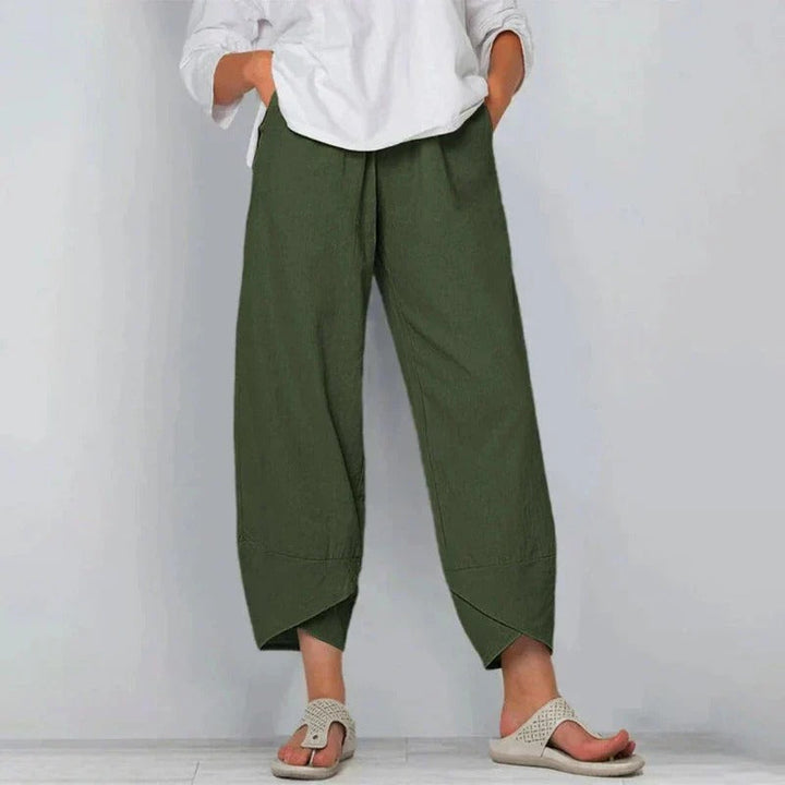 Elodie | Relaxed Cropped Summer Trousers