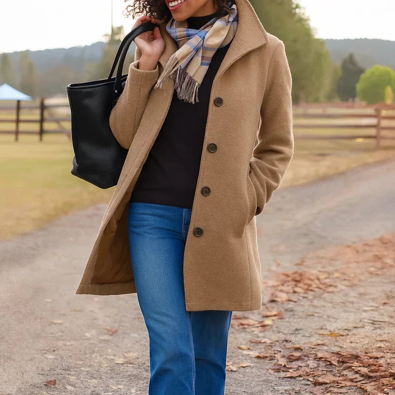 Beatrice | Women's Single-Breasted Coat