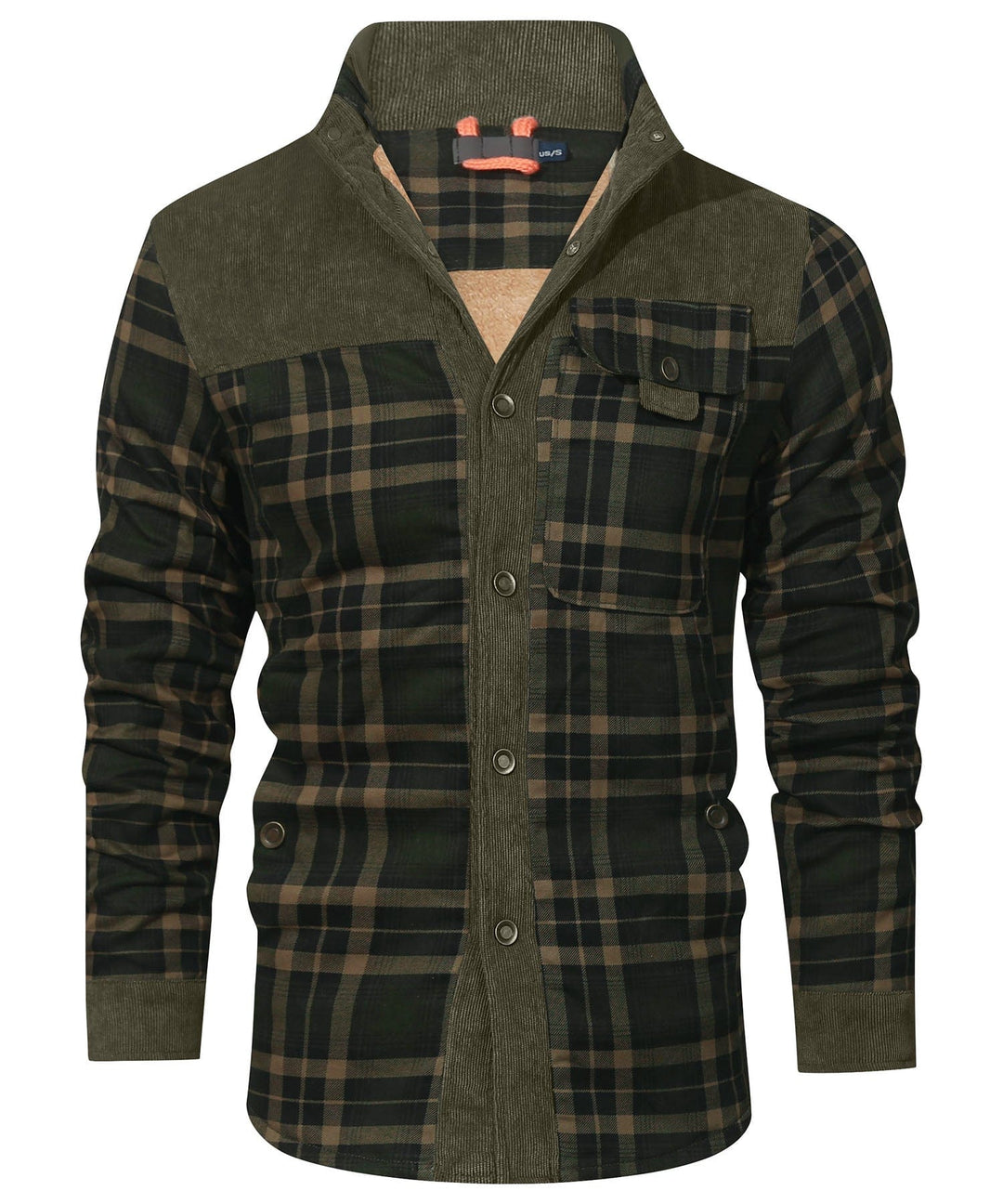 Wanderer | Men’s Checked Flannel-Lined Jacket