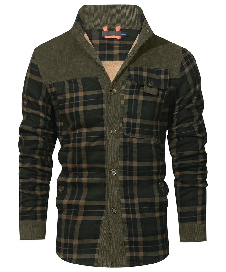 Wanderer | Men’s Checked Flannel-Lined Jacket