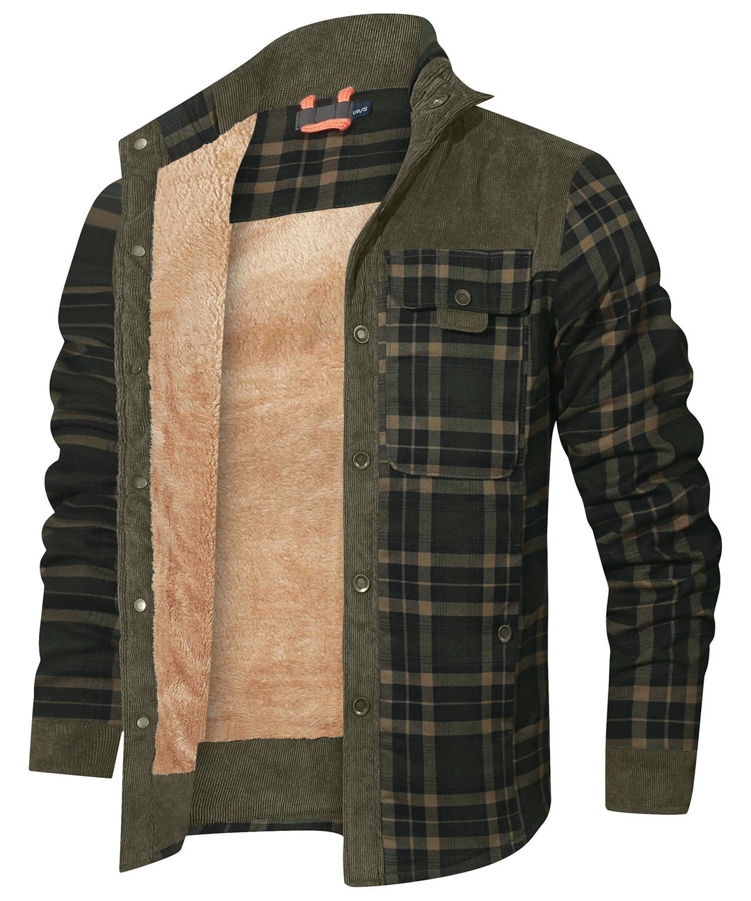 Wanderer | Men’s Checked Flannel-Lined Jacket
