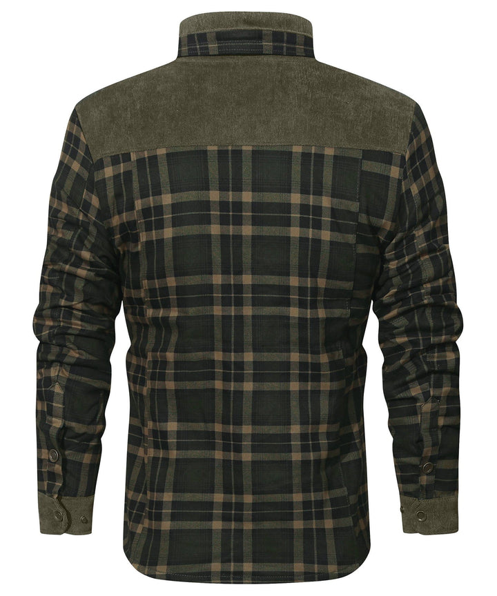 Wanderer | Men’s Checked Flannel-Lined Jacket