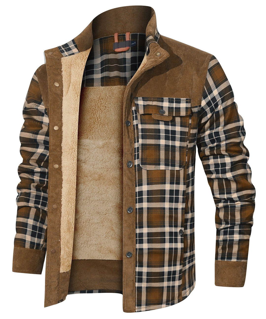 Wanderer | Men’s Checked Flannel-Lined Jacket