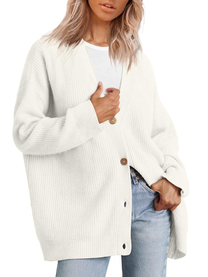 Women’s Winter Button Up Casual Knit Cardigan