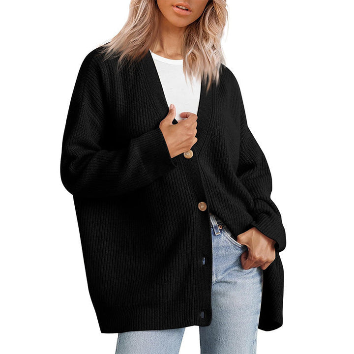 Women’s Winter Button Up Casual Knit Cardigan