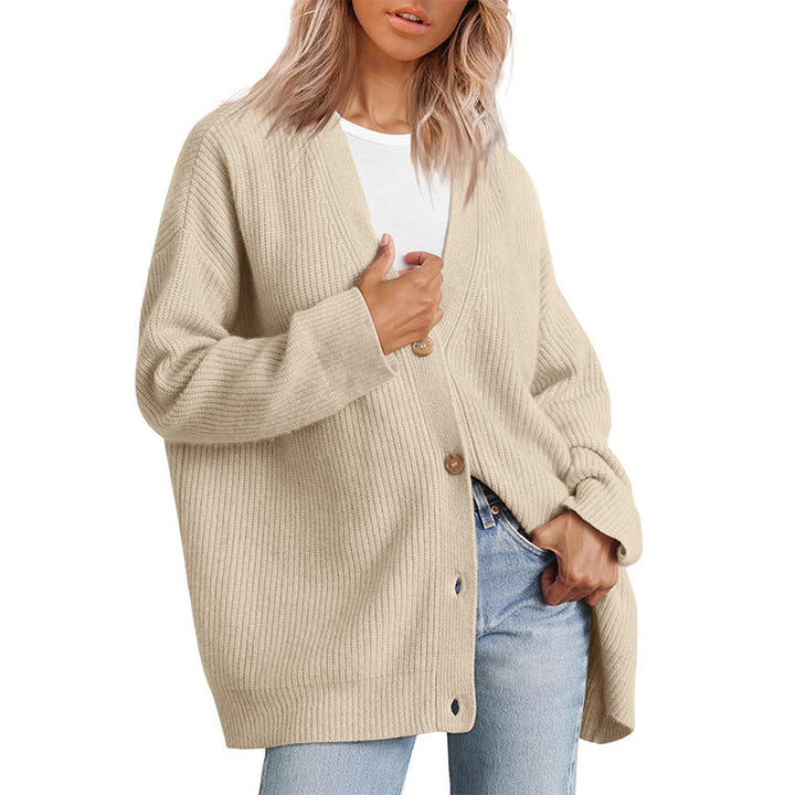Women’s Winter Button Up Casual Knit Cardigan