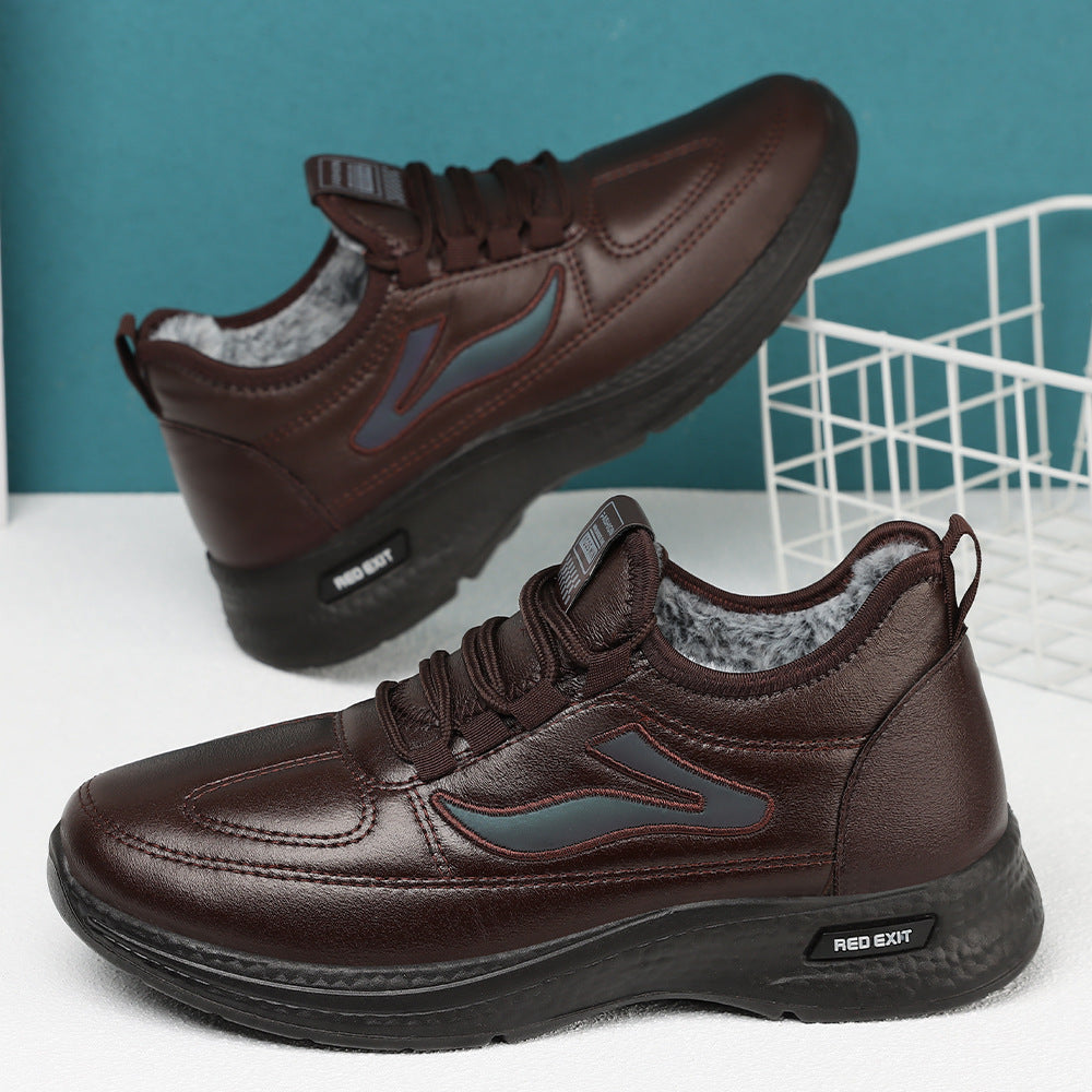 Malcolm | Men’s Winter Walking Shoes with Grip Sole