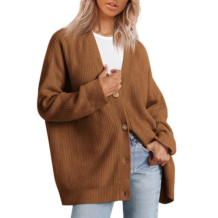 Women’s Winter Button Up Casual Knit Cardigan