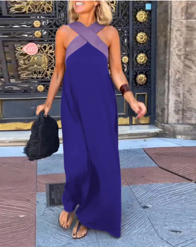 Amara | Cross-Neck Relaxed Summer Dress