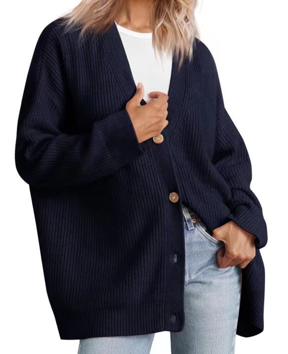 Women’s Winter Button Up Casual Knit Cardigan
