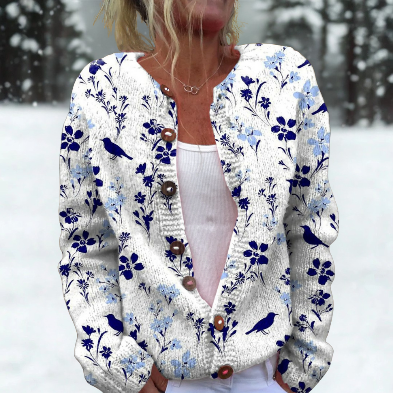 Arielle | Soft Open-Front Winter Knit Cardigan