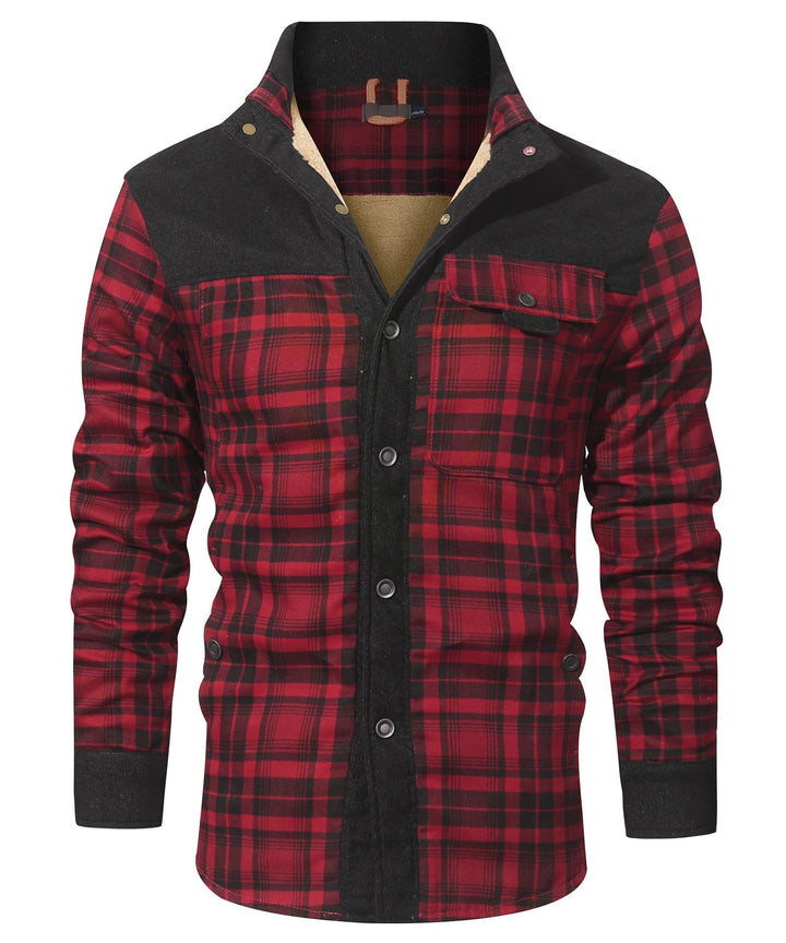 Wanderer | Men’s Checked Flannel-Lined Jacket