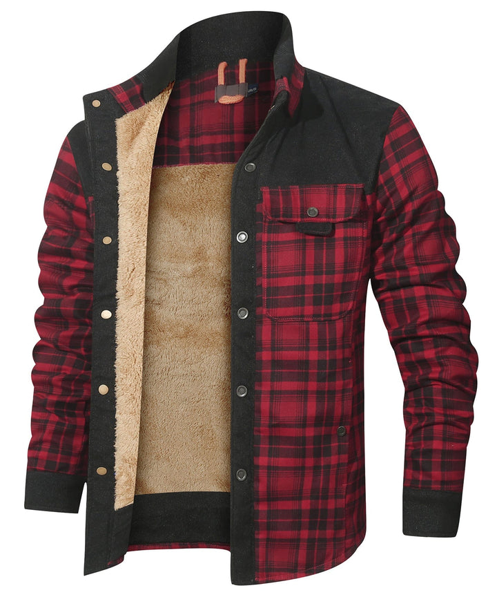 Wanderer | Men’s Checked Flannel-Lined Jacket