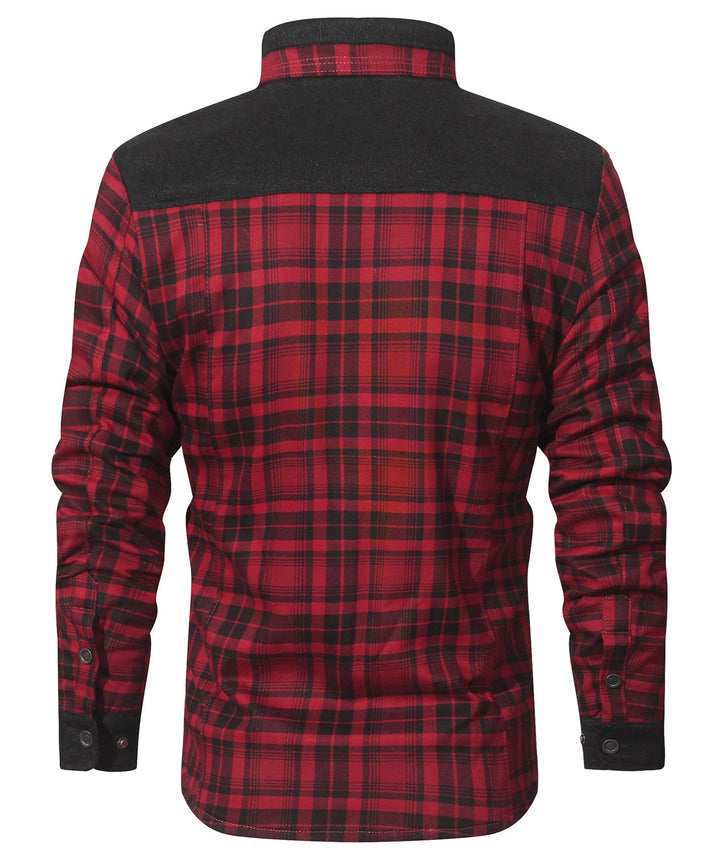 Wanderer | Men’s Checked Flannel-Lined Jacket