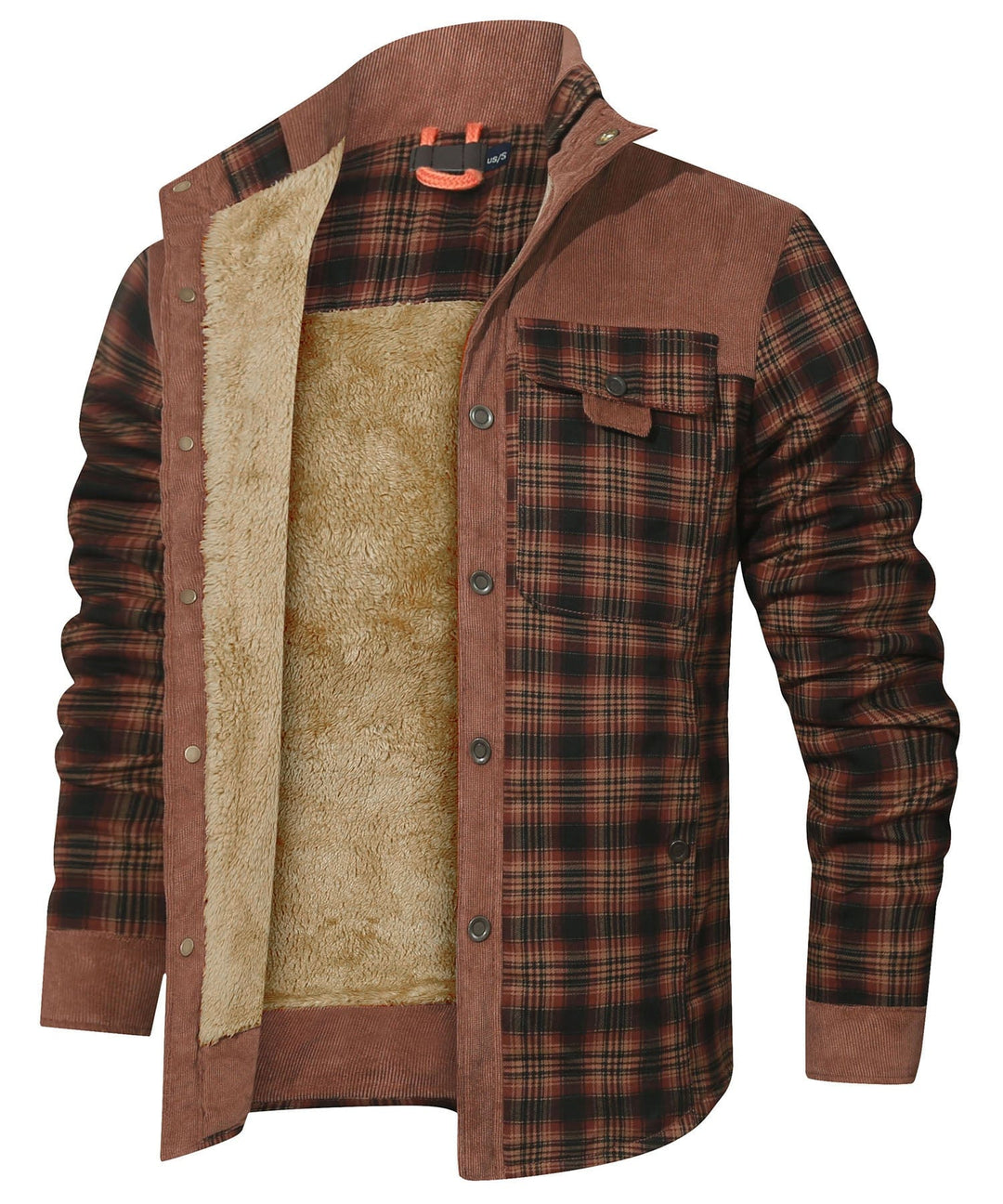 Wanderer | Men’s Checked Flannel-Lined Jacket