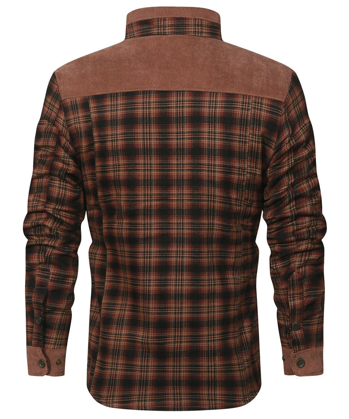 Wanderer | Men’s Checked Flannel-Lined Jacket