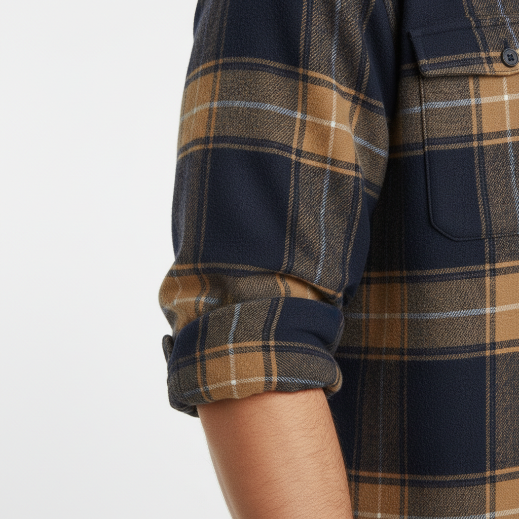 Everett | Men's Check Button-Down Shirt
