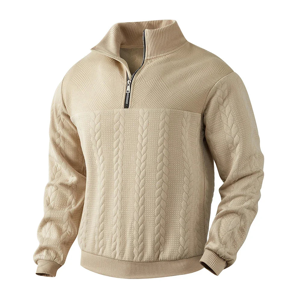Soren | Quarter-Zip Relaxed Sweatshirt