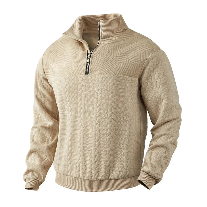 Soren | Quarter-Zip Relaxed Sweatshirt