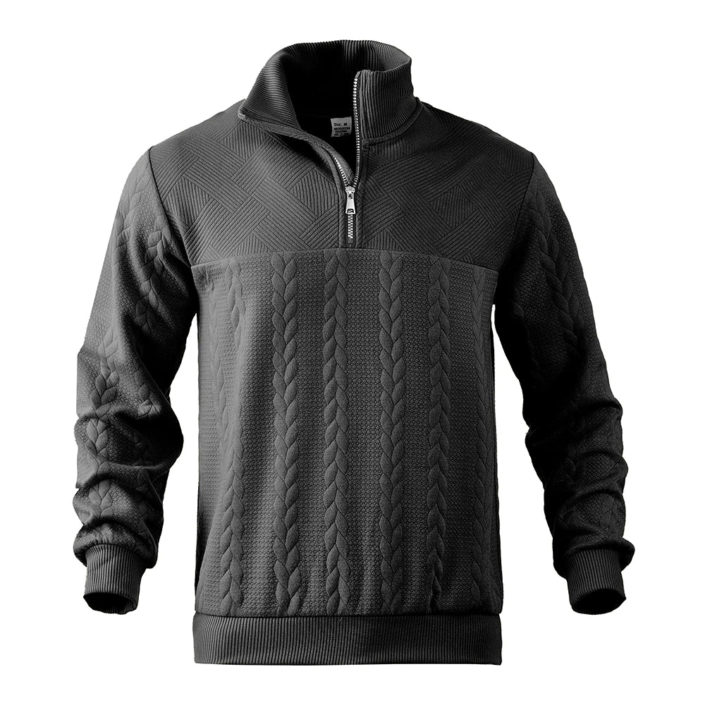 Soren | Quarter-Zip Relaxed Sweatshirt