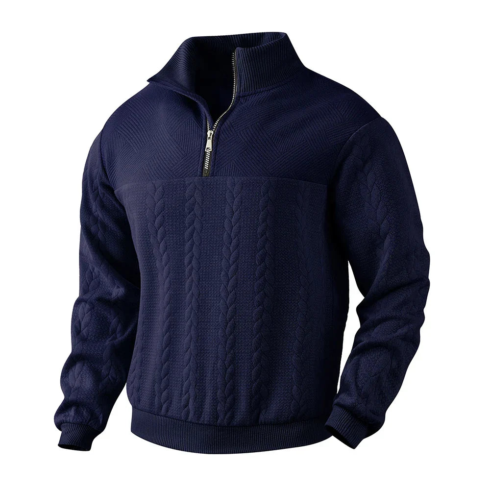 Soren | Quarter-Zip Relaxed Sweatshirt