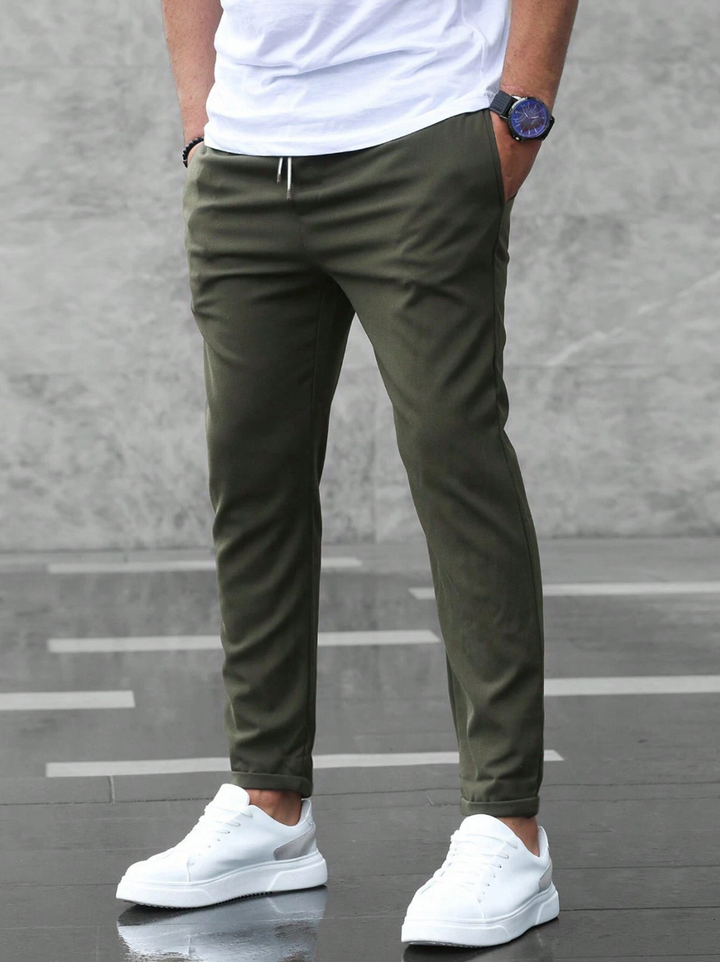 Sebastian | Men’s Stretch Drawstring Trousers