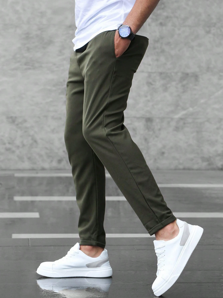 Sebastian | Men’s Stretch Drawstring Trousers