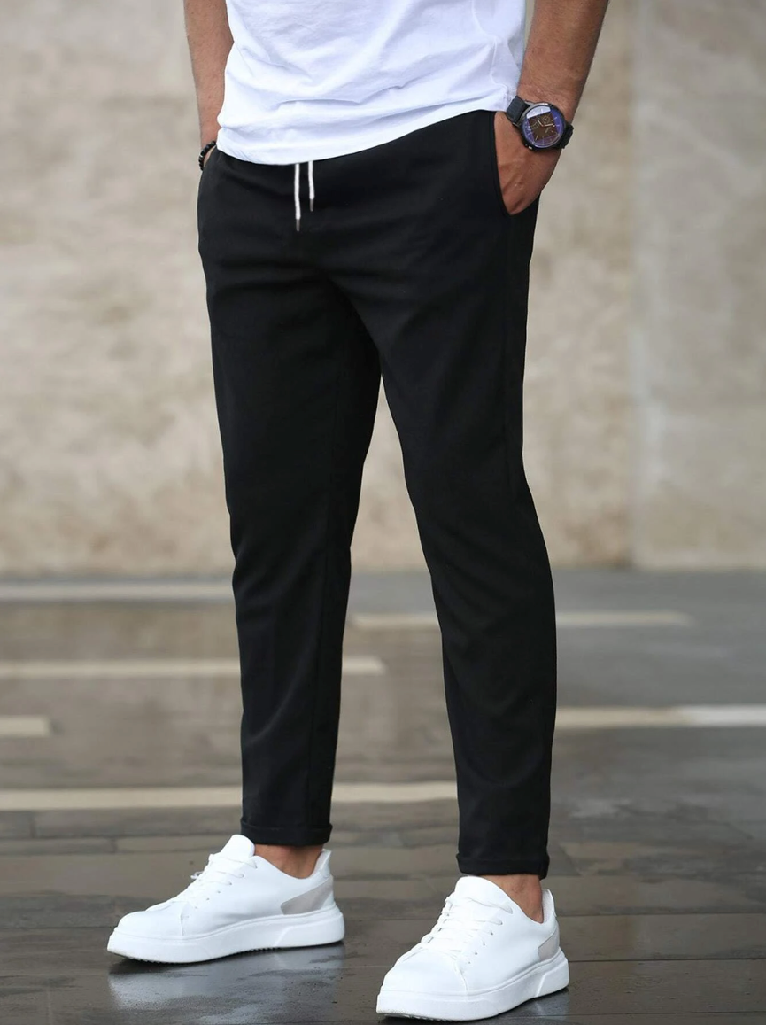 Sebastian | Men’s Stretch Drawstring Trousers