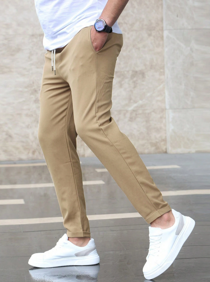 Sebastian | Men’s Stretch Drawstring Trousers