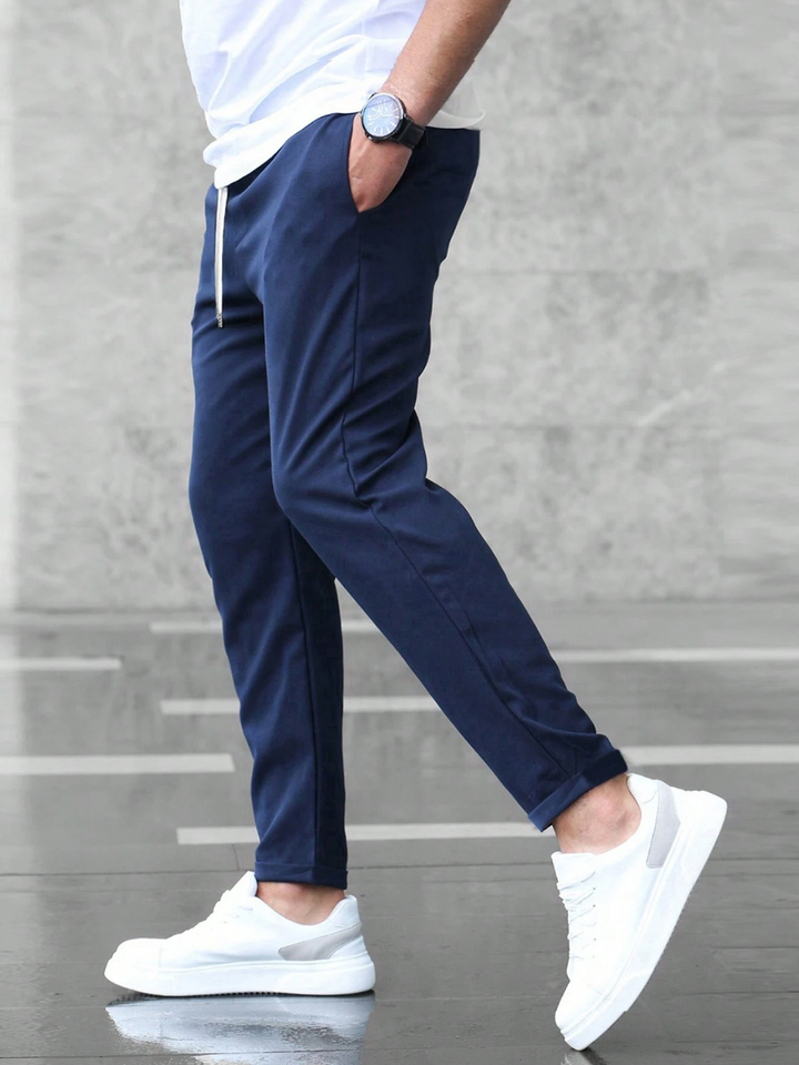 Sebastian | Men’s Stretch Drawstring Trousers