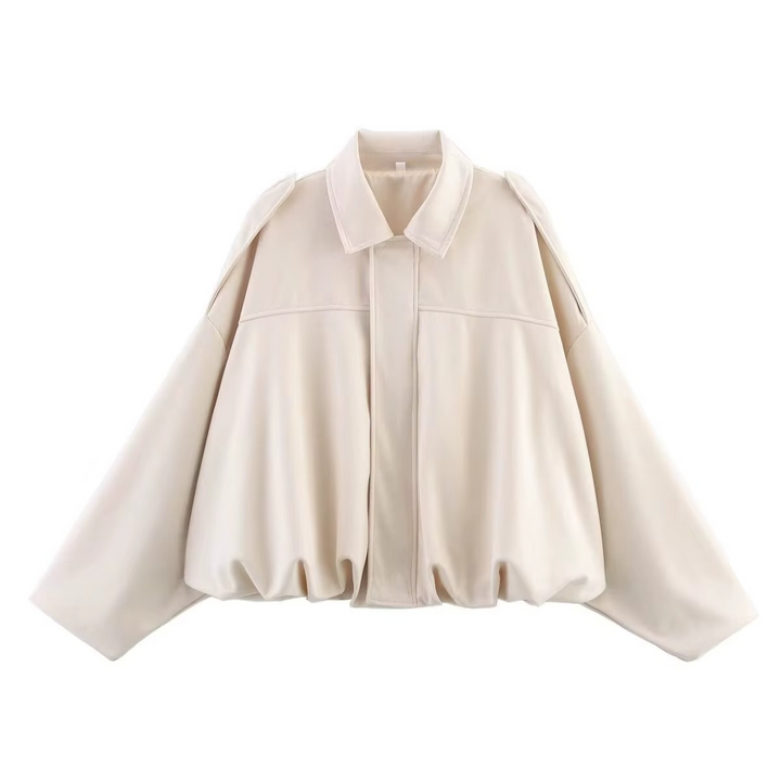Fiora | Suede Bomber Jacket