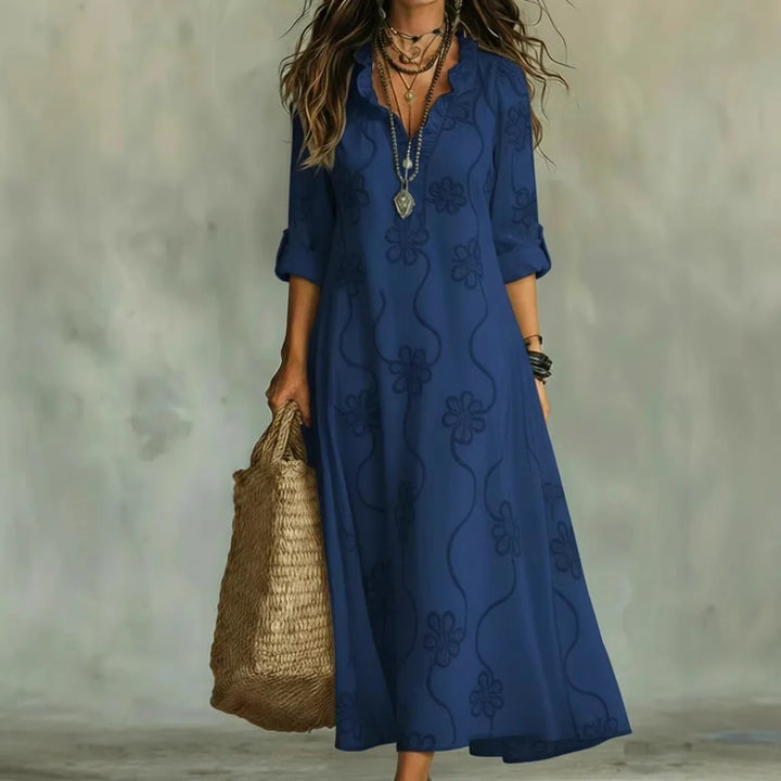 Seraphina | Embroidered Maxi Dress