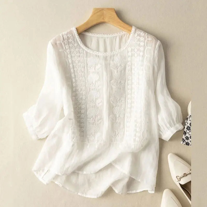 Laura | Floral Relaxed Blouse