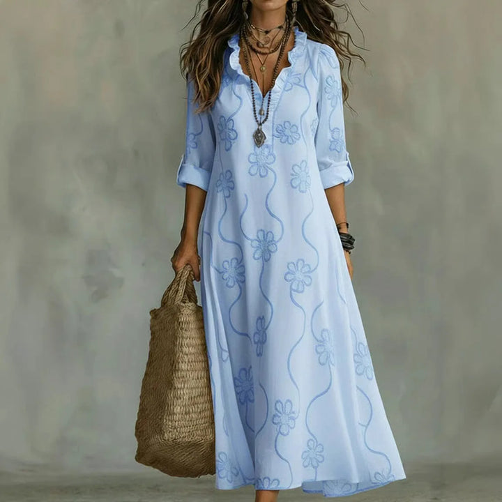 Seraphina | Embroidered Maxi Dress