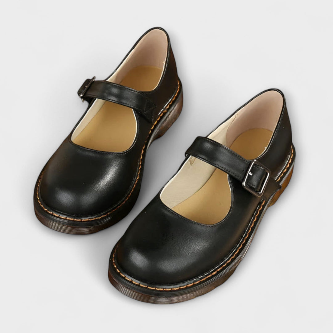Rosina | Mary Jane Strap Flats