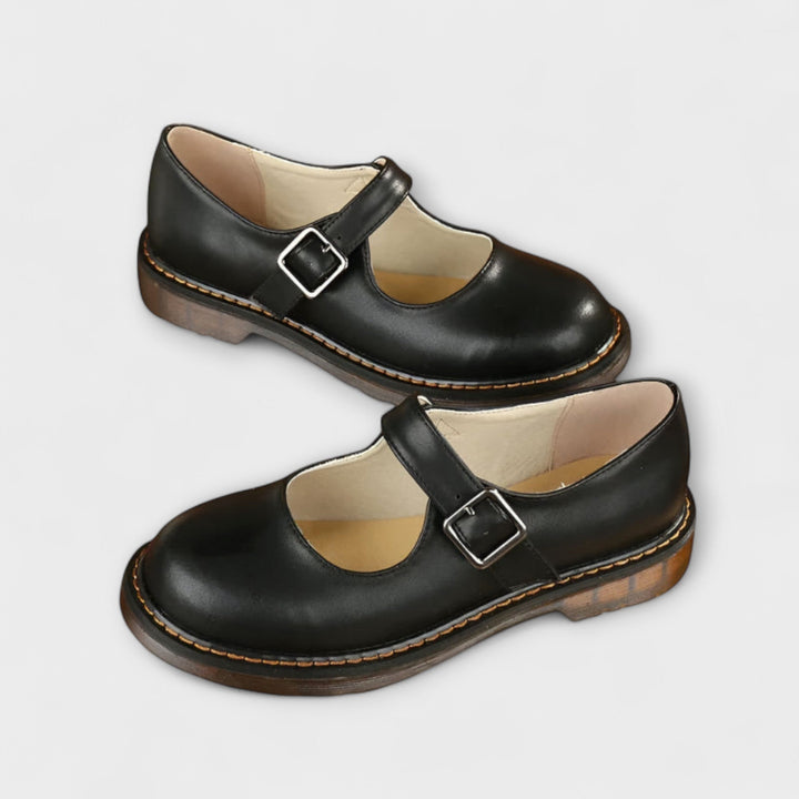 Rosina | Mary Jane Strap Flats