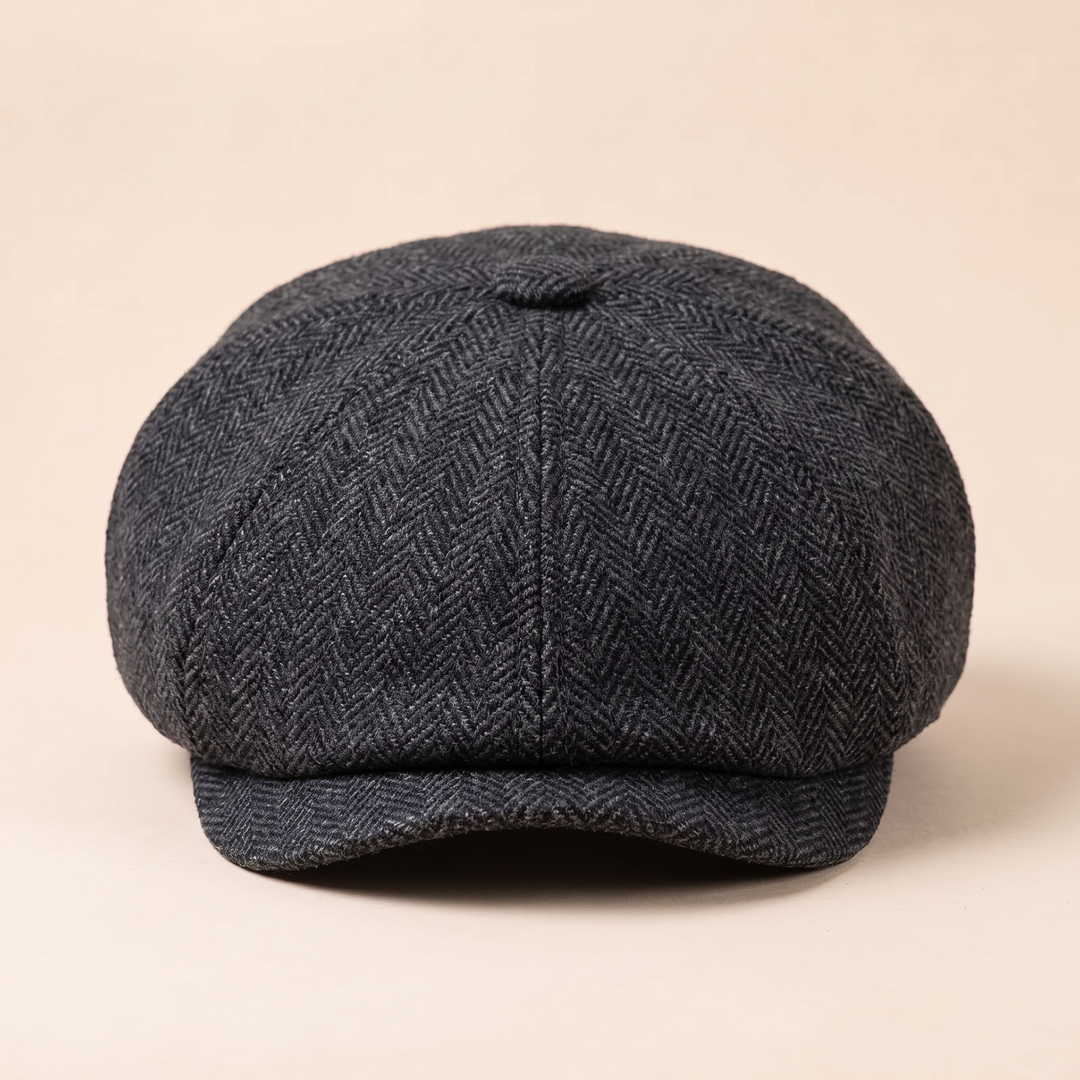 Huxley | Men's Eight-Panel Flat Cap