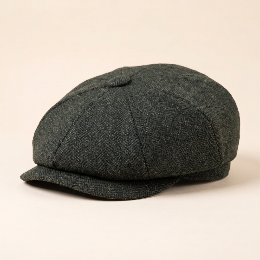 Huxley | Men's Eight-Panel Flat Cap