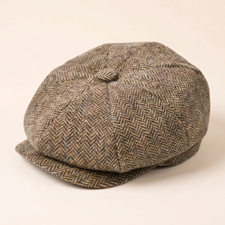Huxley | Men's Eight-Panel Flat Cap