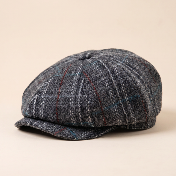 Huxley | Men's Eight-Panel Flat Cap