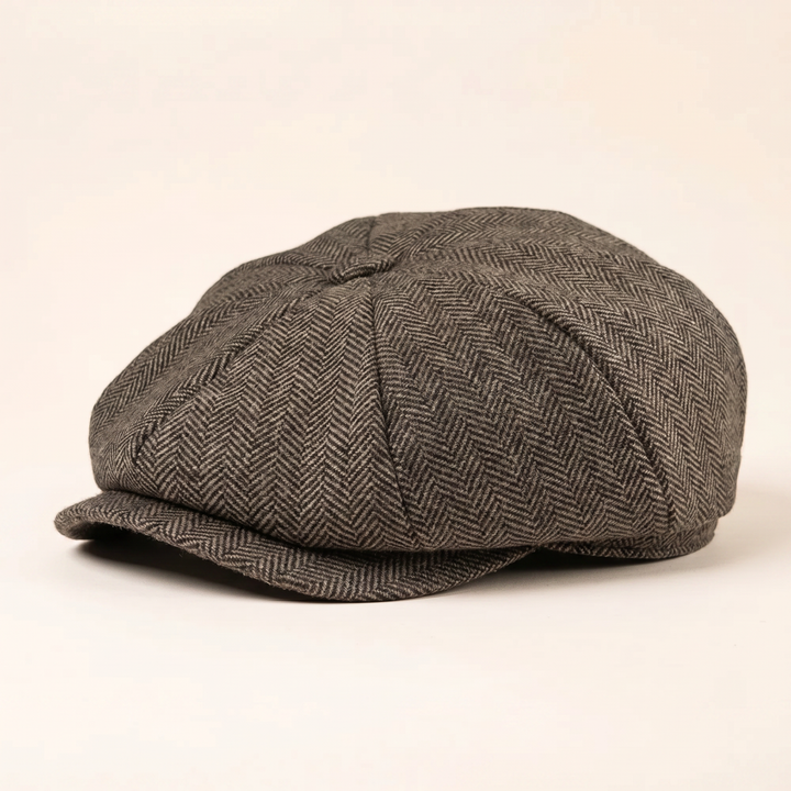 Huxley | Men's Eight-Panel Flat Cap