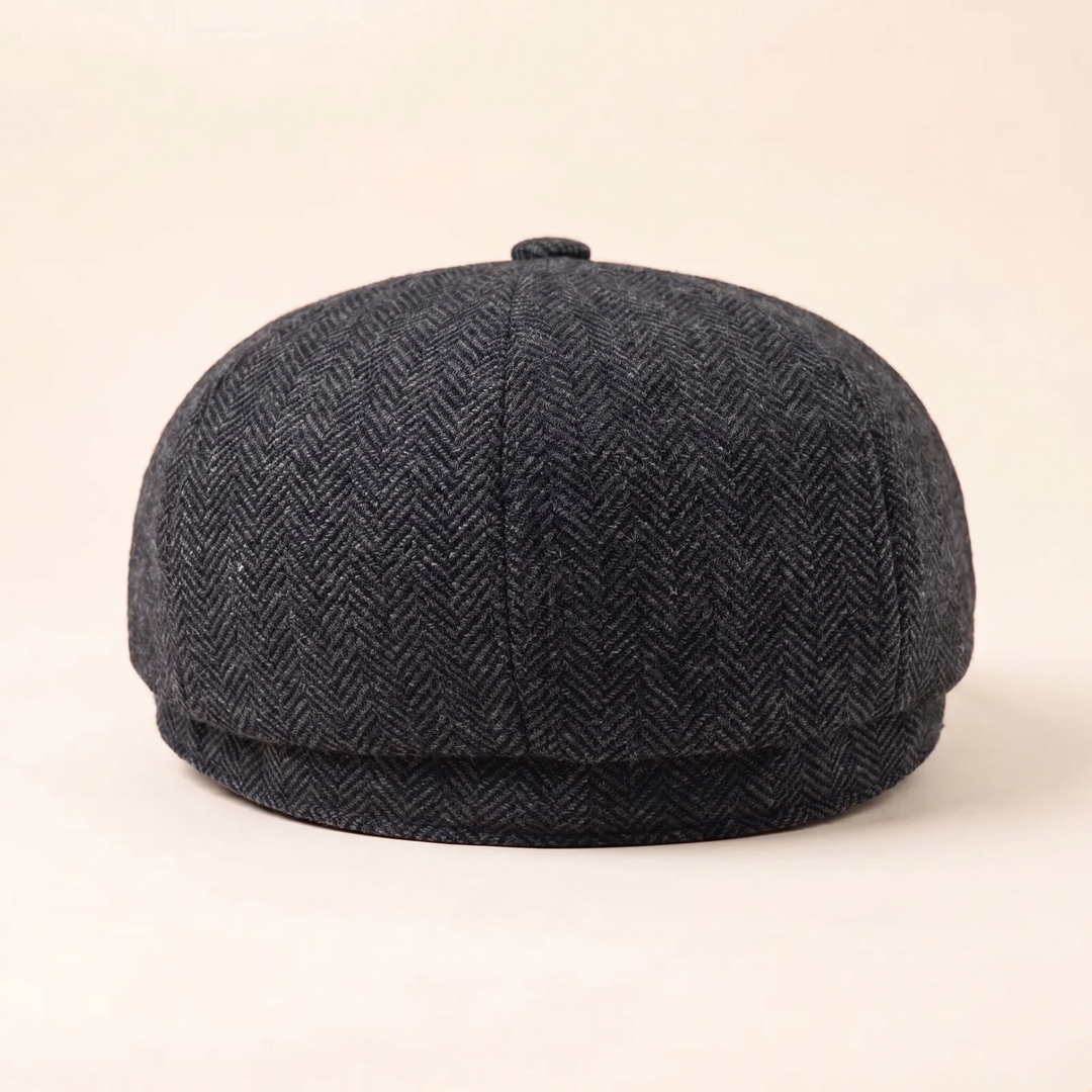 Huxley | Men's Eight-Panel Flat Cap